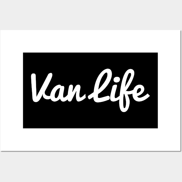 VAN LIFE Wall Art by BWXshirts